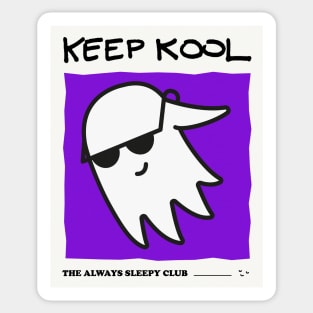 Keep Cool - The Always Sleepy Club Sticker